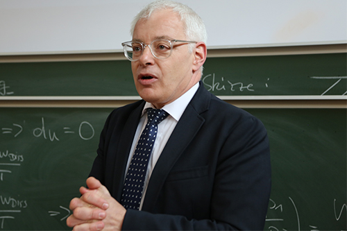 Staatssekretär Jürgen Barke eröffnete die Veranstaltung am 20. Juni 2016.