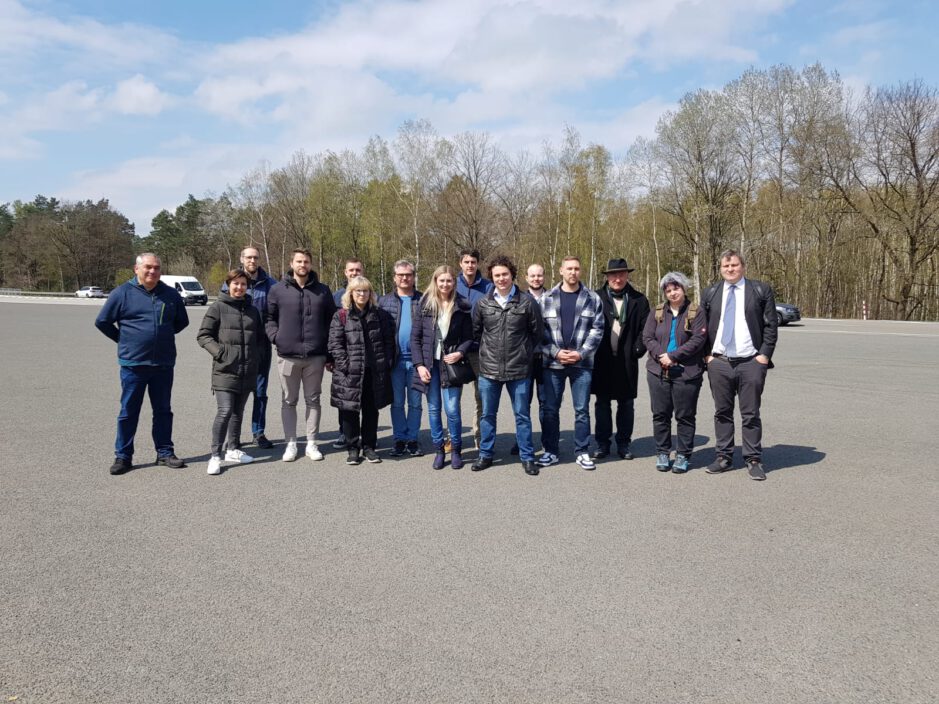 Student*innen des Studiengangs Sicherheitsmanagement besuchen die ...