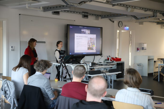 Beim Dialog Forschung wurden die geförderten Projekte bekanntgegeben: Neun Vorhaben erhalten eine Unterstützung durch die forschungsfoerderung@htw saar. Fotos: Christiane Petzold/ htw saar